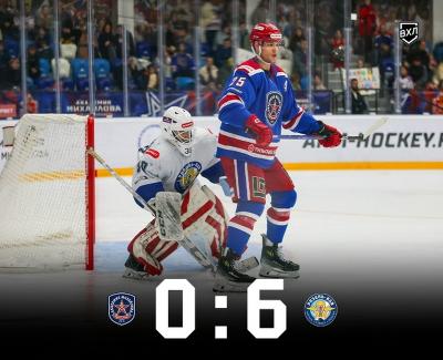 ХК «Рязань-ВДВ» всухую переиграл тульский «АКМ»